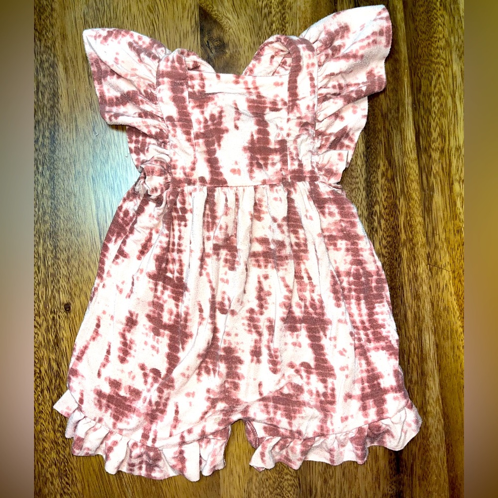 Kate Quinn The Woods Shibori cross romper